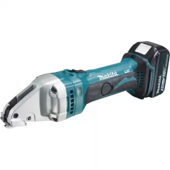 Cesoia per lamiera a batteria DJS161RTJ, 18 Volt (blu/nero, 2 batterie ricaricabili agli ioni di litio 5,0 Ah, in MAKPAC misura 2)
