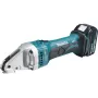 Cesoia per lamiera a batteria DJS161RTJ, 18 Volt (blu/nero, 2 batterie ricaricabili agli ioni di litio 5,0 Ah, in MAKPAC misura 2)