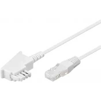 Goobay 60677 cavo telefonico 30 m bianco (60677)