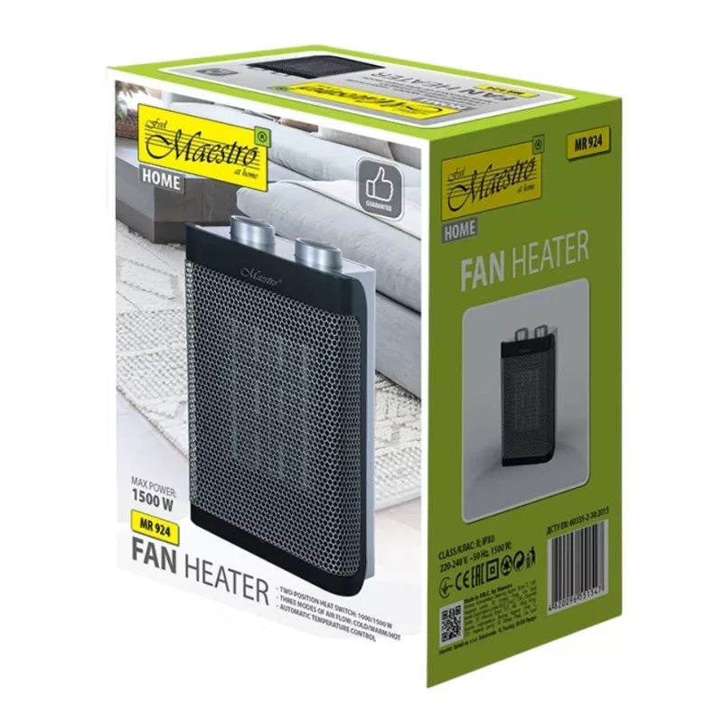 Termoventilatore in ceramica Maestro MR-924 1500W