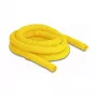 DeLOCK Guaina intrecciata autochiudente resistente al calore 2 m x 16 mm gialla
