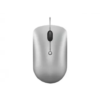 Mouse ottico ambidestro con filo Lenovo 540 USB Type-C, 3 modalità DPI, grigio, 4 tasti, cavo 1,8 m