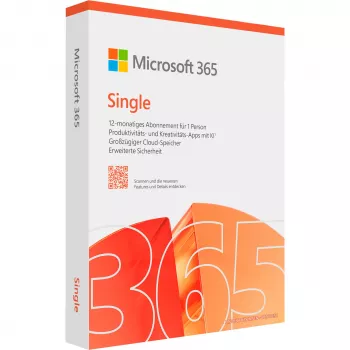Microsoft 365 Personal [DE] abbonamento 1J senza supporto fisico FY25H2 solo per Windows >10 / MacOS