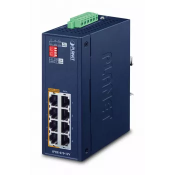 Switch Ethernet Gigabit industriale 4 porte PLANET IP30