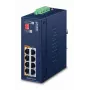 PLANET IPOE-470-12V hub iniettore PoE++ Gigabit 802.3bt industriale a 4 porte