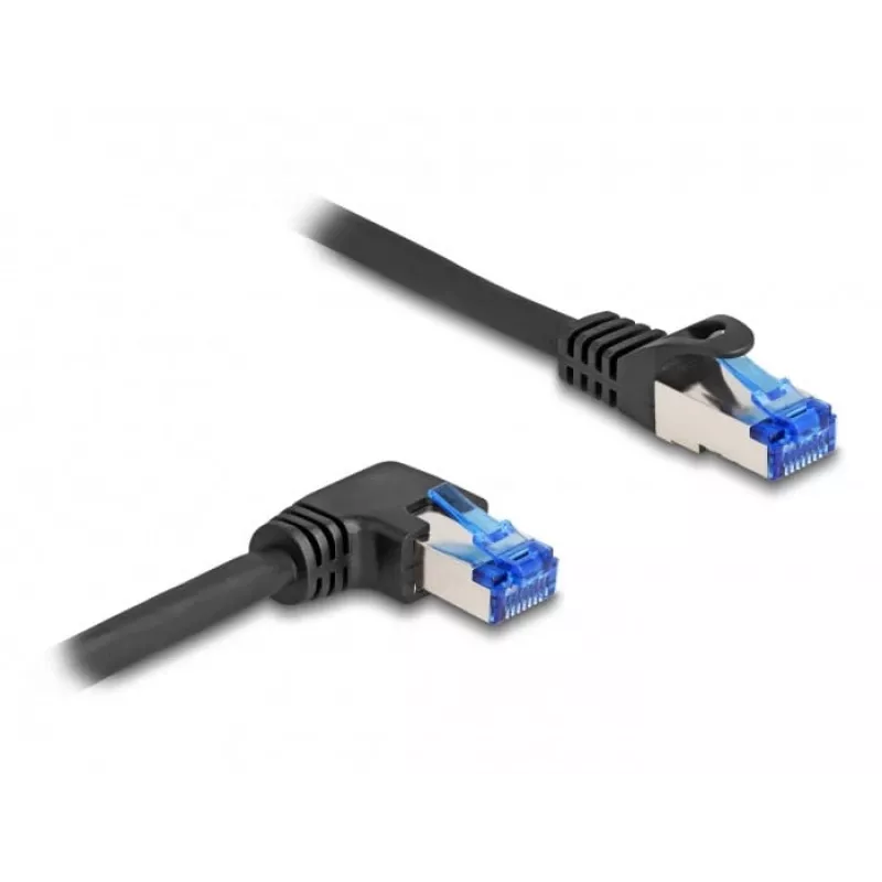 Cavo di rete DeLOCK RJ45 Cat.6A S/FTP 0,5 m nero