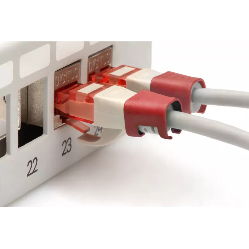 Clip di codifica colori Digitus A-CC-R rossa