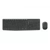 Logitech MK235 tastiera e mouse wireless combo full-size grigio
