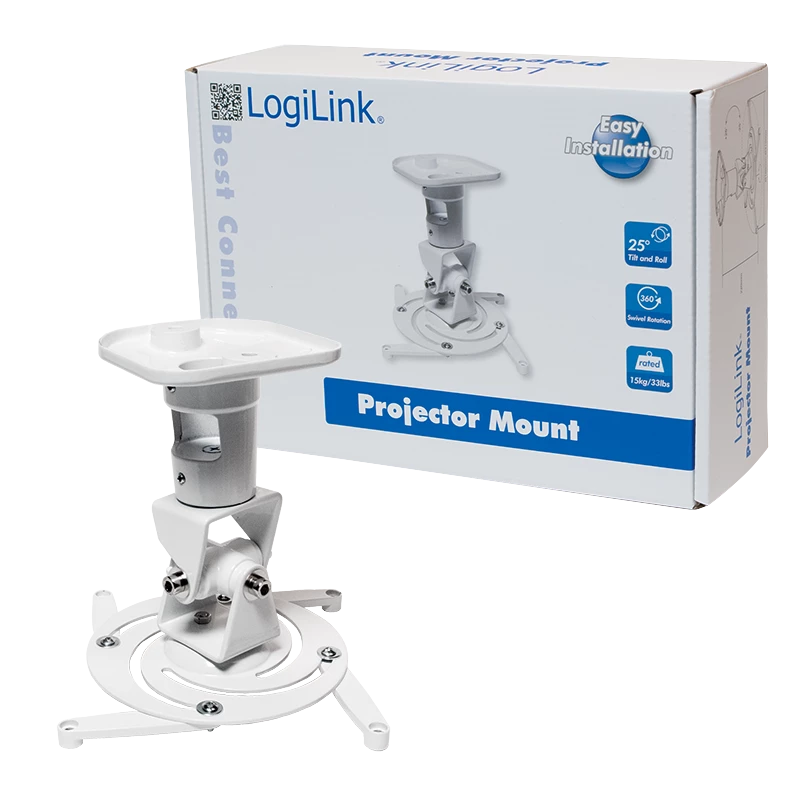 Supporto a soffitto LogiLink BP0003 peso massimo 15 kg bianco