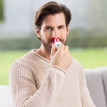 Medisana Medinose Compact dispositivo di fototerapia nasale per rinite allergica
