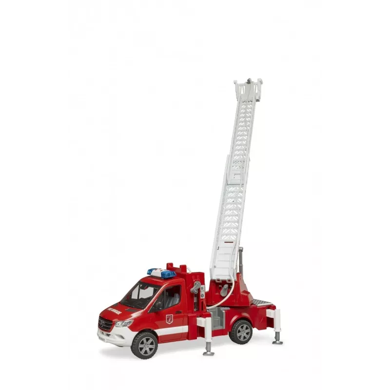 Camion dei pompieri BRUDER 02673 rosso bianco plastica ABS 4 anni