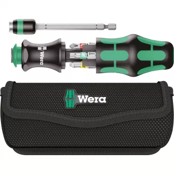 Wera Kraftform Kompakt 20 - cacciavite con set di punte - in custodia (05051016001)
