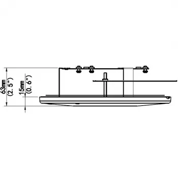 Supporto a soffitto ALLNET supporto regolabile per telecamera ALL-CAM2495-LVEFN, orientabile e inclinabile
