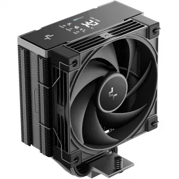 Dissipatore ad aria DeepCool AK400 G2 Digital NYX — ventola da 120 mm, pressione aria max 3,33 mmH2O, 92×132×156 mm, nero
