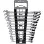 Set di chiavi a cricchetto Wiha 44661, reversibili, 12 pezzi, aperture SW 8–19 mm