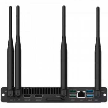 Desktop PC Prestigio Solutions per Multiboard Light & Light+ Serie — Intel Core i5-1235U, 8GB DDR5, 256GB SSD, 3G LTE, Wi-Fi 6, TPM 2.0, Windows 11 versione di prova