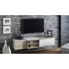 Mobile TV Cama SIGMA1 180 rovere Sonoma/bianco lucido