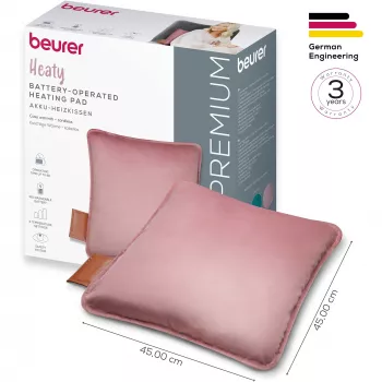 Beurer HK 77 Heaty blush-rose lavanda rivestimento in velluto (20074)