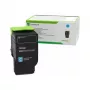 Lexmark 78C2UCE kit toner ciano, contratto, capacità ultra alta, 7.000 pagine