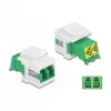 Modulo Keystone LC Duplex connettore femmina su LC Duplex connettore femmina DeLOCK 86833