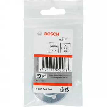 Bosch Dadi di sicurezza, dado con flangia, Bosch, argento, metallo