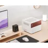 Case computer Micro-Tower Jonsbo N4 BIANCO Mini-ITX con vetro temperato