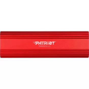 Transporter Lite SSD 2 TB, SSD esterna rossa, USB-C 3.2 Gen 2 (10 Gbit/s)