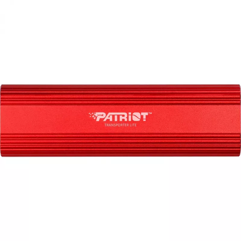 Transporter Lite SSD 2 TB, SSD esterna rossa, USB-C 3.2 Gen 2 (10 Gbit/s)