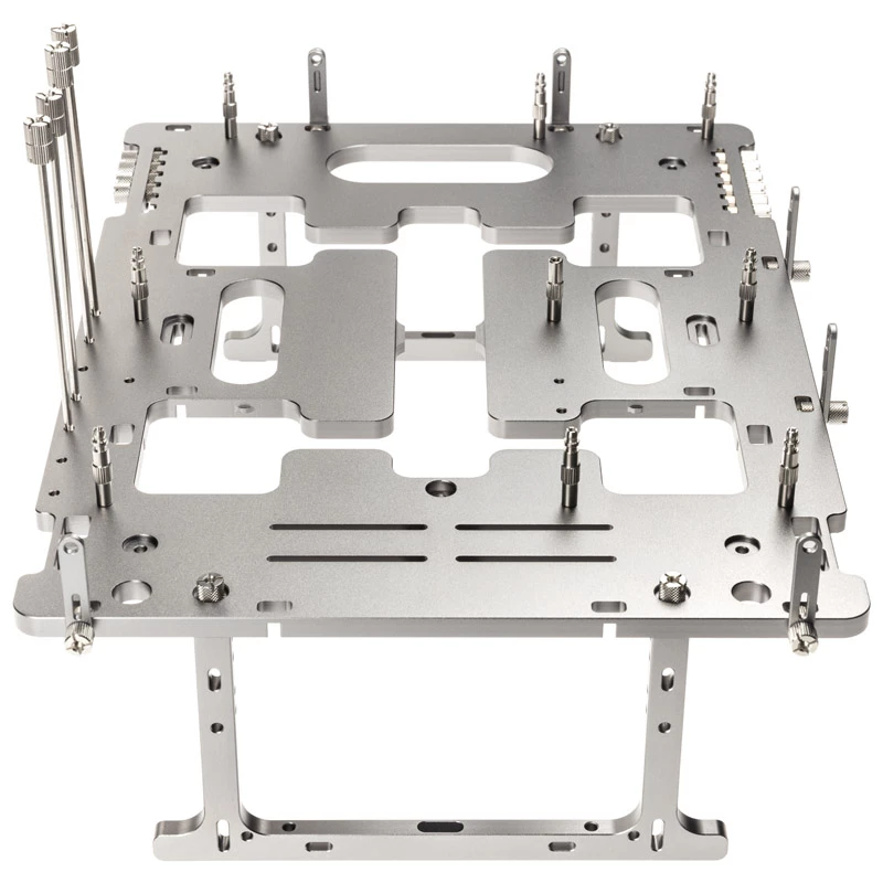 Case benchtable Streacom BC1 V2 – chassis aperto per test/bench, titanio
