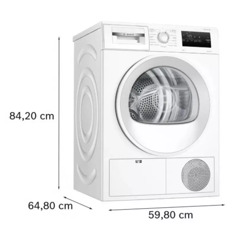 Asciugatrice Bosch WTH86200PL 8 kg capacità pompa di calore