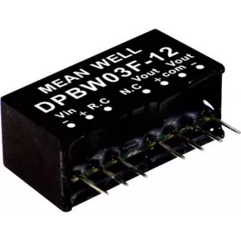 Alimentatore MEAN WELL DPBW03F-05 3W 5V 0,3A RoHS