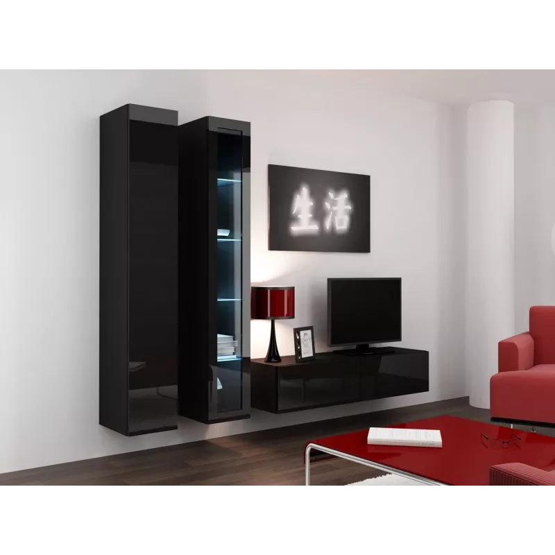 Cama supporto TV VIGO 140 30/140/40 nero/nero lucido