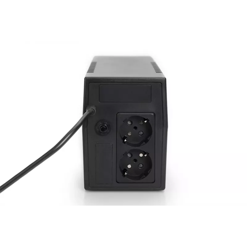 UPS DIGITUS DN-170063-B Line-Interactive 600 VA / 360 W, AVR, LCD, 2 uscite Type-F, batteria 7 Ah