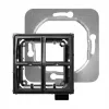 Set interruttore/pulsante Gira System 55 IP44 modello 325400 per montaggio incassato, resistente alle intemperie