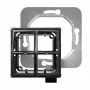 Set interruttore/pulsante Gira System 55 IP44 modello 325400 per montaggio incassato, resistente alle intemperie