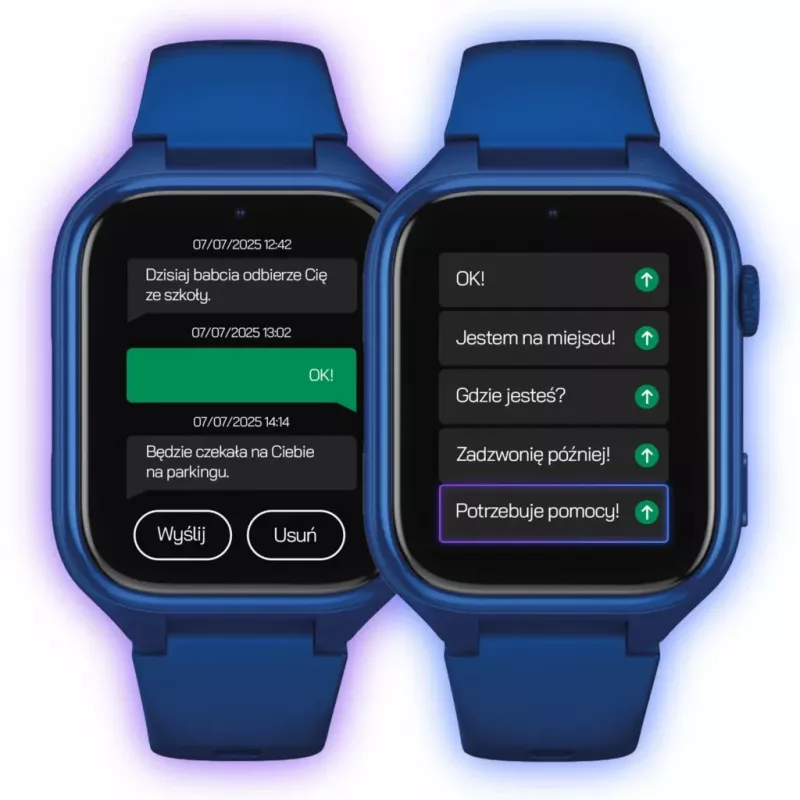 Smartwatch Stelio Junior 4G ST-SWJ101-NB – orologio per bambini 4G, blu navy