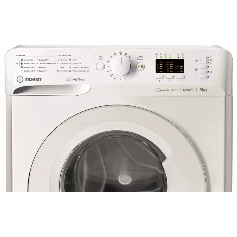 Lavatrice Indesit MTWSA 61294 W PL 1200 giri/min 6 kg
