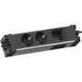Bachmann STEP ALU 2xCEE7/3 1xCM 90° GST18 ciabatta multipresa (906.09529)