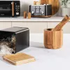 Set contenitori Salter BW12898EU7, 3 pezzi, nero, contenitori ermetici per la cucina