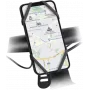 Supporto per telefono in silicone SBS fino a 6.5'' per bicicletta/monopattino elettrico nero