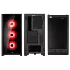 CORSAIR iCUE 4000X RGB case mid-tower in vetro temperato nero