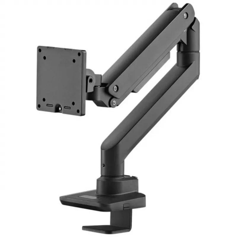 GOOBAY RB74416 braccio singolo per monitor, a gas, nero
