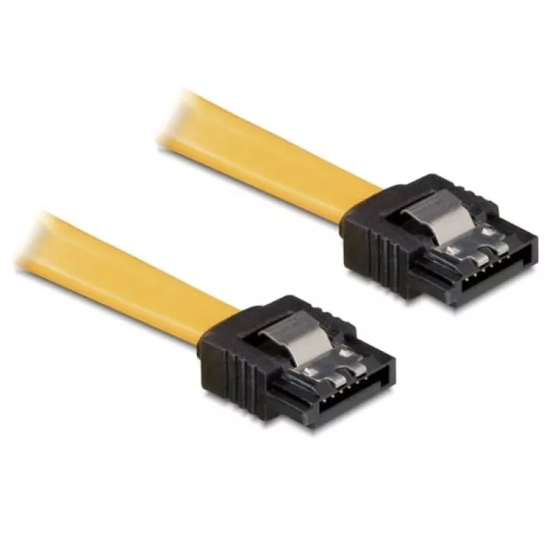 Cavo SATA DeLOCK 82473 0,3 m giallo