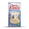 INABA Churu Kitten ricetta tonno - snack per gatti - 4x14 g