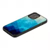 Custodia iKins per Apple iPhone 12 Pro Max — blue lake nero