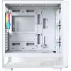 Case PC Montech X5 Midi Tower bianco ATX 3 ventole da 140 mm