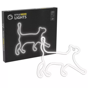 Lampada decorativa neon MANTA SNL70WH Style Neon Lights CAT 2 bianco 70 cm