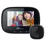 Telecamera spioncino mbg line SF55 Black Edition 32802 — risoluzione HD, visione notturna