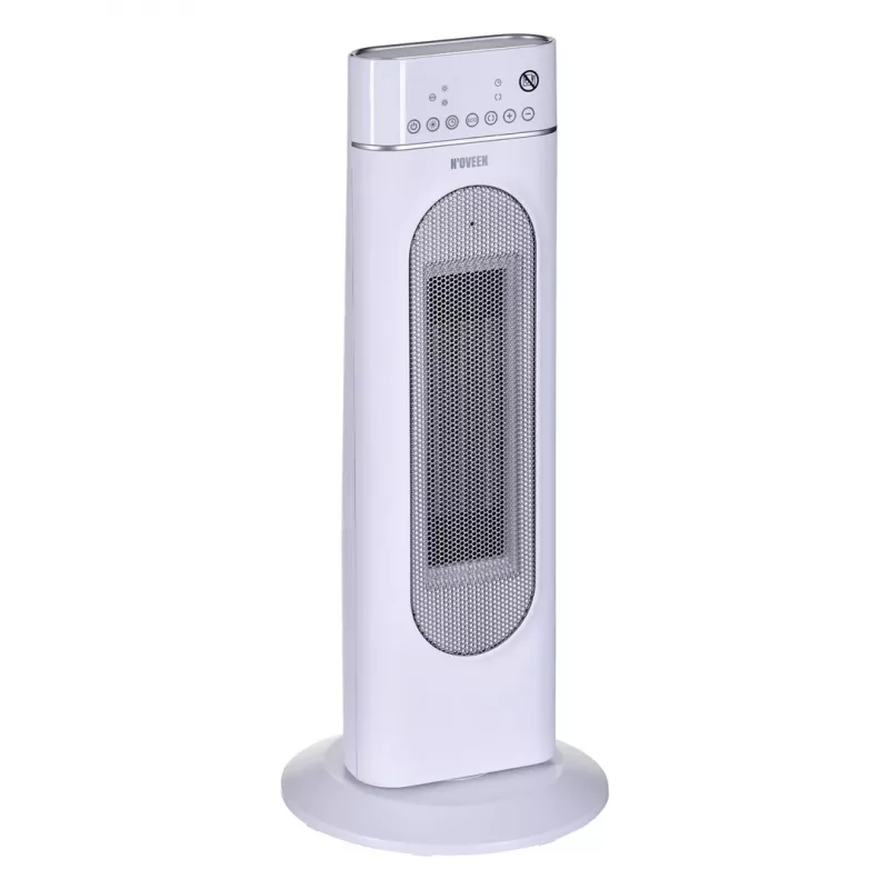 Termoconvettore in ceramica elettrico NOVEEN PTC3000, 2000 W (1200 W min), display LED, timer, telecomando, oscillazione, bianco