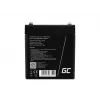 Green Cell AGM45 batteria per UPS, piombo-acido sigillata (VRLA), 12 V, 5,3 Ah